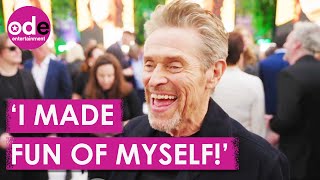 Beetlejuice 2 Premiere: Willem Dafoe on Why He Had Fun Playing ‘Wolf Jackson’