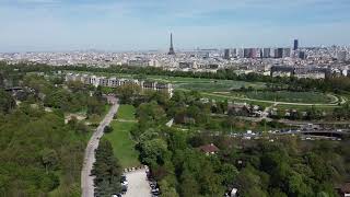 Bois de Boulogne: panorama, France, near Paris