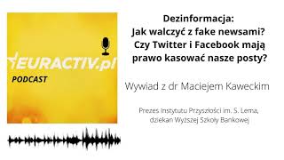 Czy Twitter i Facebook mają prawo kasować nasze posty? (Wywiad z dr Maciejem Kaweckim)