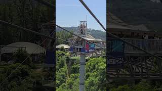 Вид с моста скайпарка Сочи. View from the bridge of the Sochi Skypark, Krasnodar Territory #скайпарк