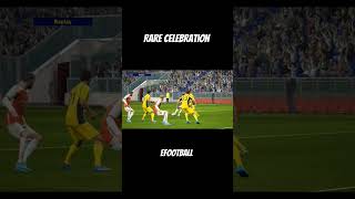 very rare 😱 celebration in efootball 🔥|hidden celebration #shorts #trend #viral #neymar #efootball