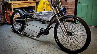 Hand Built E-Bike, From Scratch! A True Custom Cruiser.