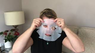 The Worlds First Aloe Bio Cellulose Face Mask   HOW TO APPLY IT