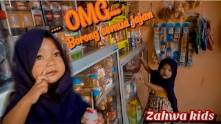 ANAK LUCU BORONG YAKULT|BABY SHOPPING ... OH... NOW 😱 | ZAHWA KIDS