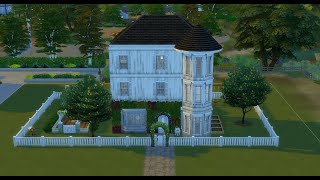 Owens Family Home | Sims 4 Practical Magic Vanilla Build Tour