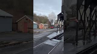 Royal Scot leaving Grosmont