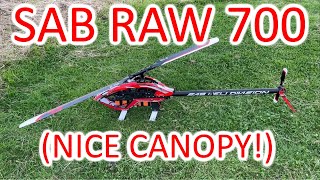 🚁 'FALCON' ¦ SAB Goblin RAW 700 ¦ Red canopy