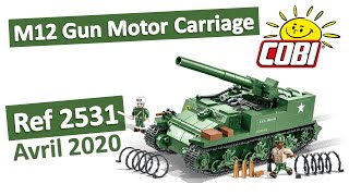 Cobi 2531 : M12 Gun Motor Carriage, Test en Français (Speed Review FR 2020)