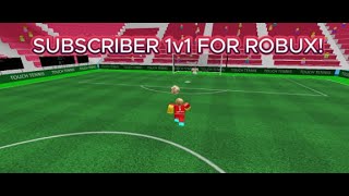 TOUCH FOOTBALL 1v1 CHALLENGE FOR ROBUX!