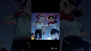 Nobita and Shizuka 😊 (dynamite) BTS song  edit