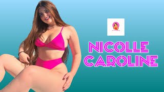 Nicolle Caroline 🇧🇷 … Gorgeous Curvy Plus Size Model  Beautiful Fashion Model  Lifestyle & Wiki Bi