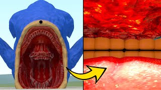 NEW WHAT`S INSIDE SHIN SONIC EATER In Garry`s Mod! [ The Sonic Tapes ]