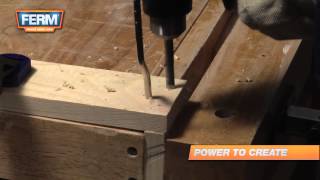 How to make a dowel connection