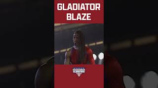 Gladiator Blaze says losing helps to build character. #AmericanGladiators #GladiatorBlaze #Shorts