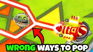 Wrong Ways To Pop Test Bloon! Part 2