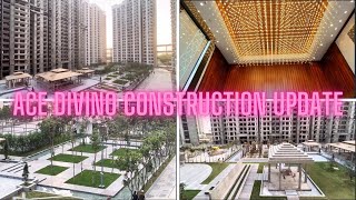 Ace Divino Construction update | Ace City Noida Extension |Sec 1 Greater Noida West| call 8375000707