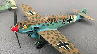 Heller 1/72 Messerschmitt Me109 B to K