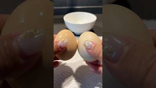 Peeling Boiled Eggs Shells🥚#asmrsounds #boiledegg #egg #shorts