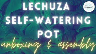 Lechuza Self-Watering Plant Pot Unboxing & Assembly