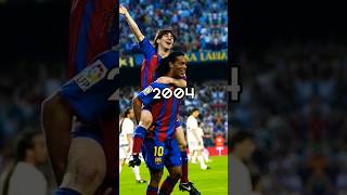 EVOLUTION OF THE LEO MESSI#shortsvideo #evolution #subscribe .