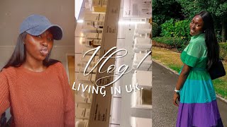 LIVING IN UK #19🇬🇧| Moving part 2| Reviewing a bag from FANTASHOP| Skincare shopping| MonnyLagos