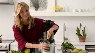 Hurom H101 Easy Clean Slow Juicer  Celery Juice Recipe