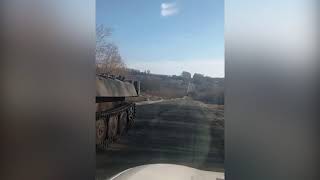 Ukrainian With Balls of Steel Tell Russians He Will Tow Them Back to Russia