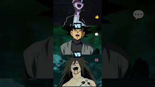 Madara vs Black Goku vs Other Anime laugh#madara #gokublack #animeshorts