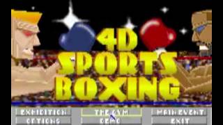 4D Sports Boxing - Title & Gym | Cover By Project Genesis