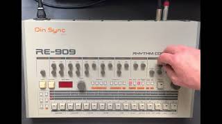 DinSync's RE-909, quick demo