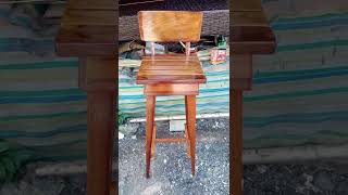 High Chair (Repair & Varnish) #rattan #solihiya