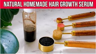 Natural Home Remedy for Hair Growth & Slowing down the Greying of Hair