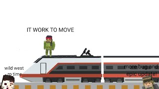 if they added working train in simple sandbox 2 | SSB 2 meme animations 2D