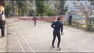 कृषि, उद्यान एवं पर्यटन विकास मेला गैरसैंण || badminton Singles || फाइनल