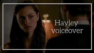 Hayley voiceover | "Please don't say it"