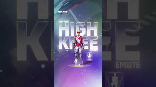 High Knee Hype! New Emote in Faded Wheel | Free Fire MAX