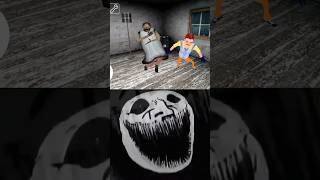 Granny's Vs Hello Neighbour Dance Trollface Edit #granny #gaming  #trollface #shorts