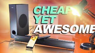 The AFFORDABLE Home Theater SETUP! -- Creative Stage V2