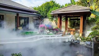 The patio mist cooling system you need this summer | Nebufly Fog Misting System