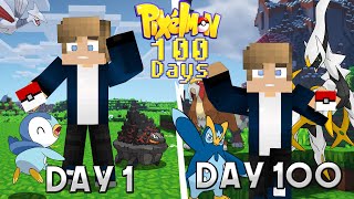 100 Days in Minecraft Pixelmon... This Is What Happened