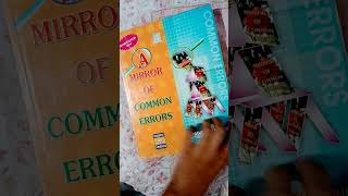 A Mirror Of Common Errors|| by Dr. ASHOK KUMAR SINGH 🔥🔥🙏.   #bookreview #trending #youtubeshorts 💯