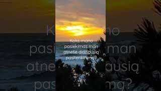 Savęs pažinimo kelias 🕊️ Dienos klausimas sau 💌 Klausk ir gausi atsakymus ✨