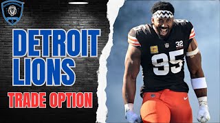 Detroit Lions THRILLING TRADE PREDICTION!