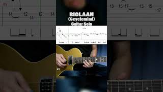 Biglaan (6cyclemind) guitar solo cover with tabs #biglaan #6cyclemind #guitarsolo #guitrtabs #shorts