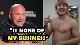 Dana White On PADDY PIMBLETT's WEIGHT FLUCTUATION Being An ISSUE For The UFC