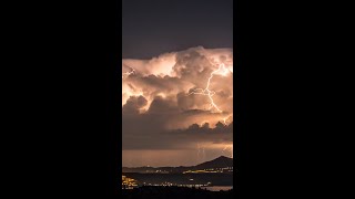 Storm with Ligthnings - Impressive Electric Storm