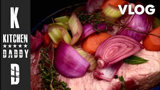 Smoked Red Wine Brisket | Recipe Development | Kitchen Daddy