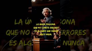 Lección de Albert Einstein a sus alumnos #frases #motivacion #frasesmotivacion #reflexion #einstein