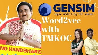 Word2vec Gensim explained | TMKOC #word2vec #jethalal