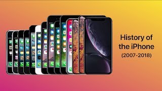 History of the iPhone (2007-2018)